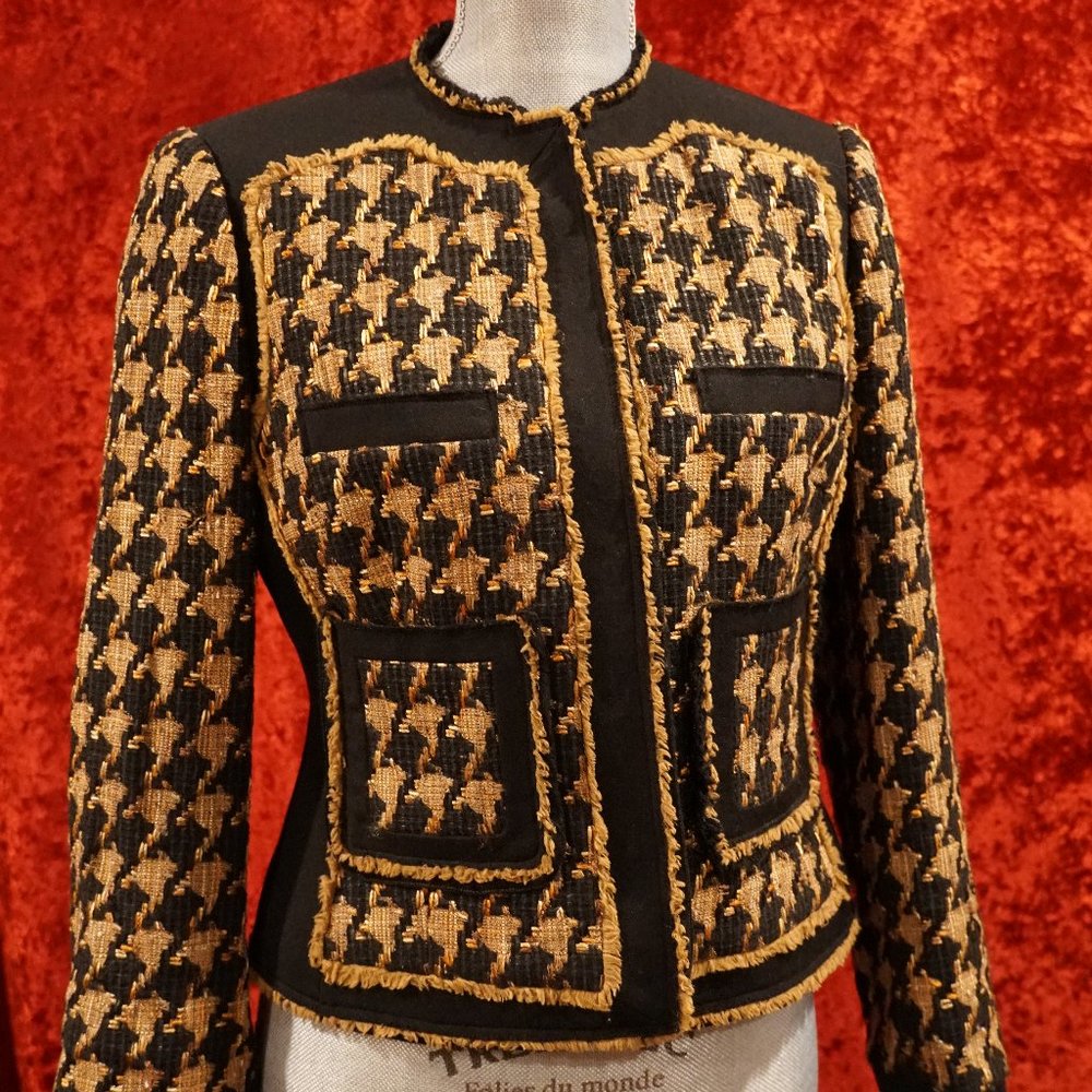 Carlisle Blazer Black with Gold